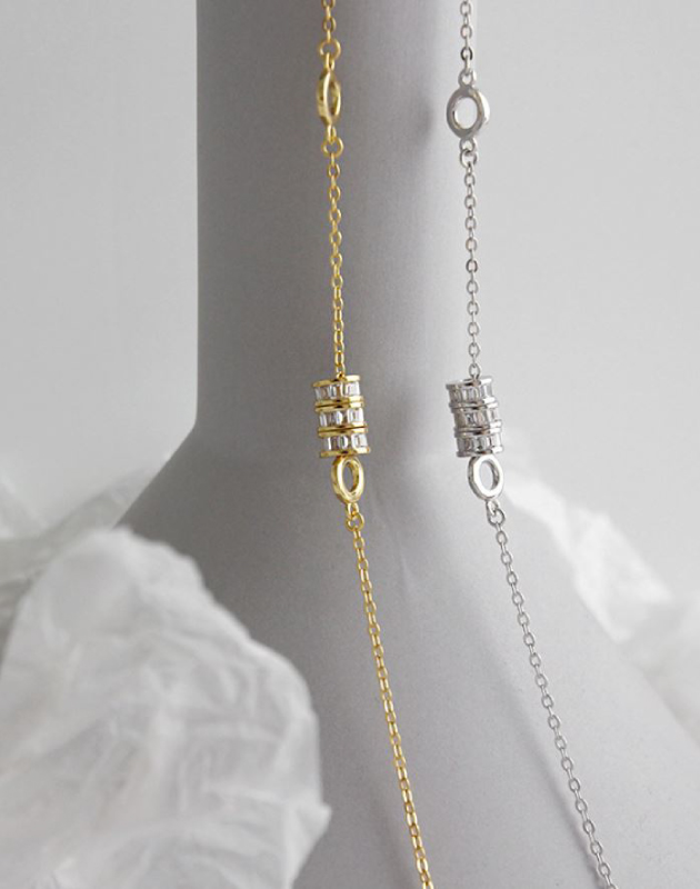 LUCKY Silver Bracelet