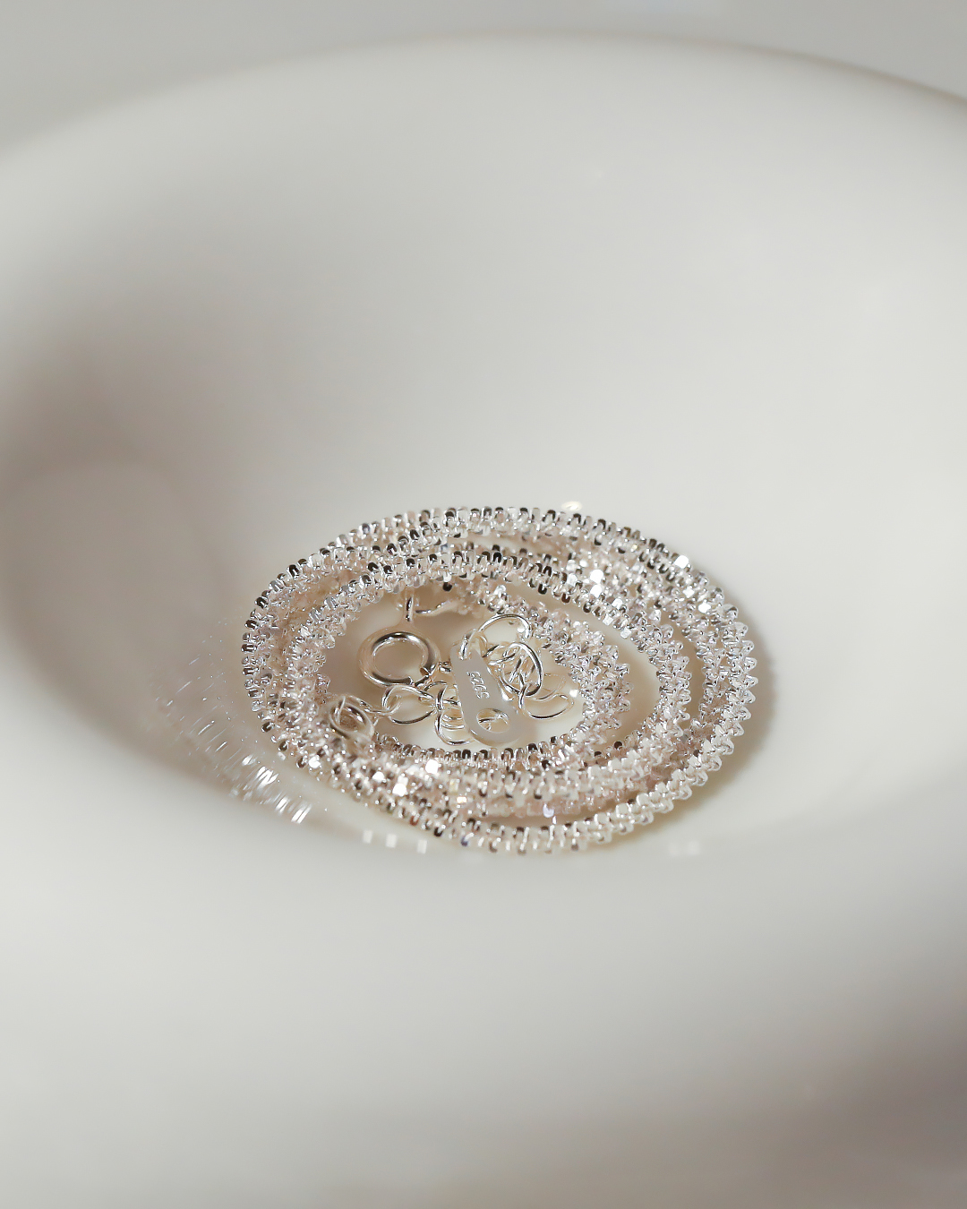 GABRIELLA Sterling Silver Chain Choker GABRIELLA Sterling Silver Chain Choker