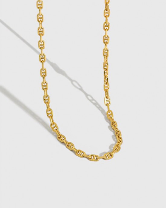 HARLOW Gold Vermeil Anchor Chain