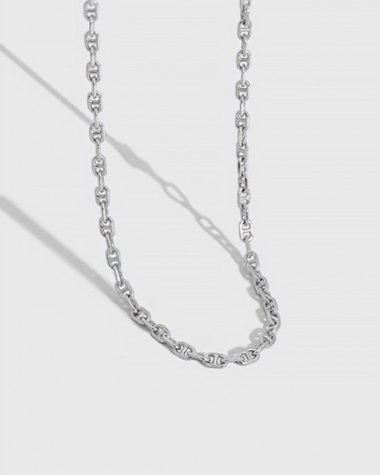 HARLOW Sterling Silver Anchor Chain