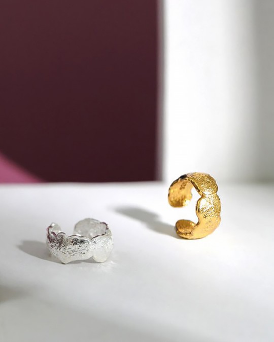 AUBREY Gold Vermeil Ear Cuff