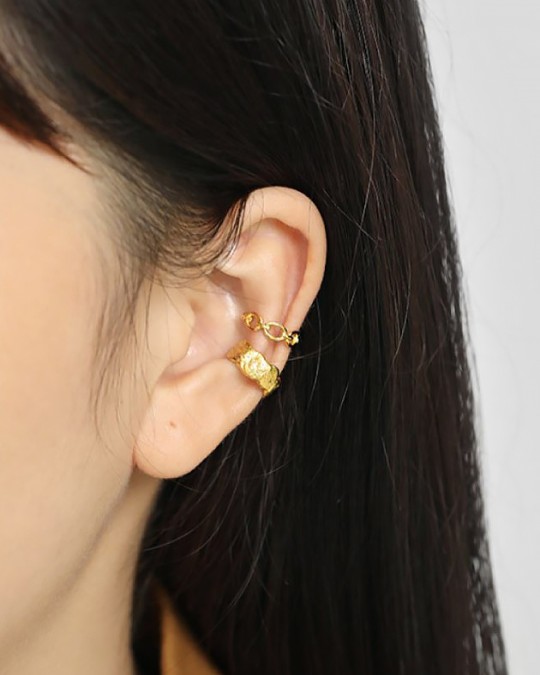 KAREN Gold Vermeil Ear Cuff