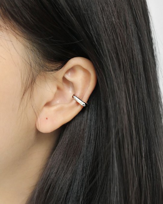 JENNA Sterling Silver Ear Cuff