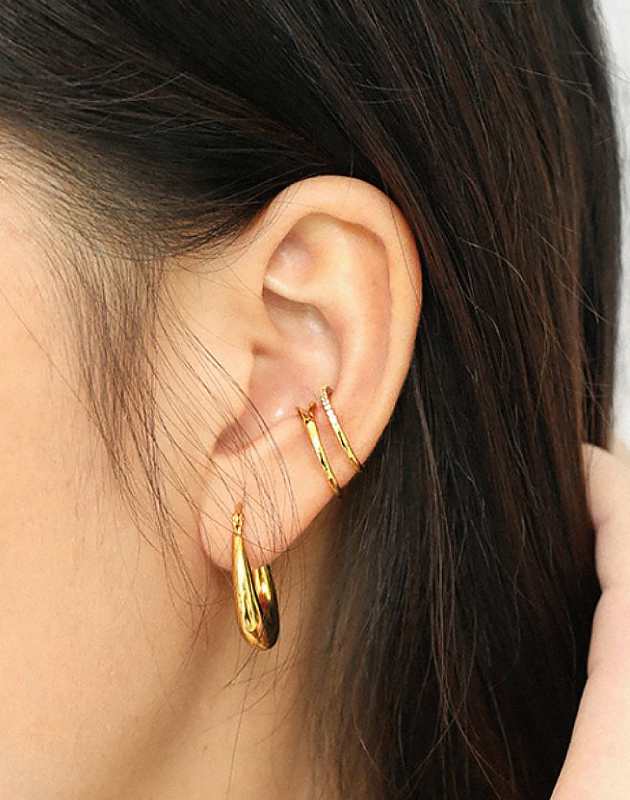 LOUISE Gold Vermeil Ear Cuff