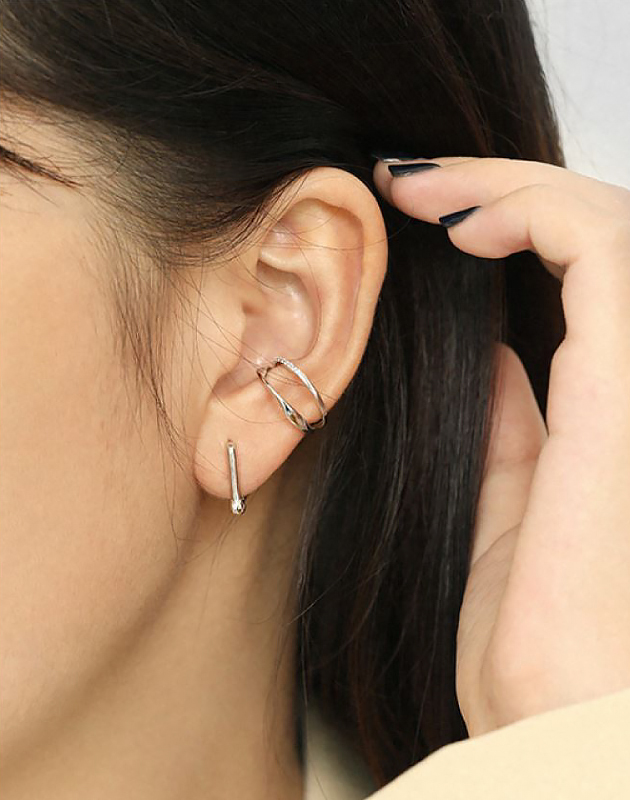 LOUISE Sterling Silver Ear Cuff
