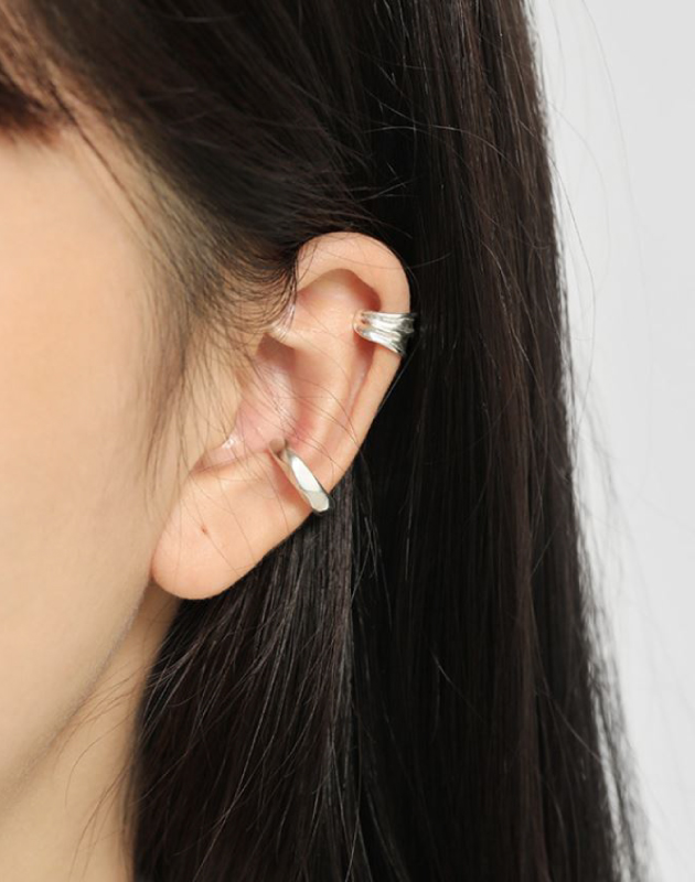 PIA Sterling Silver Ear Cuff