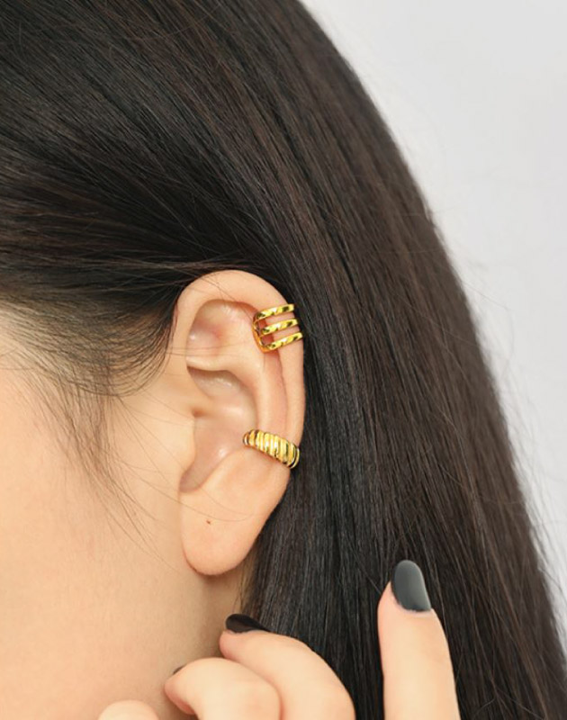 TALIA Gold Vermeil Ear Cuff