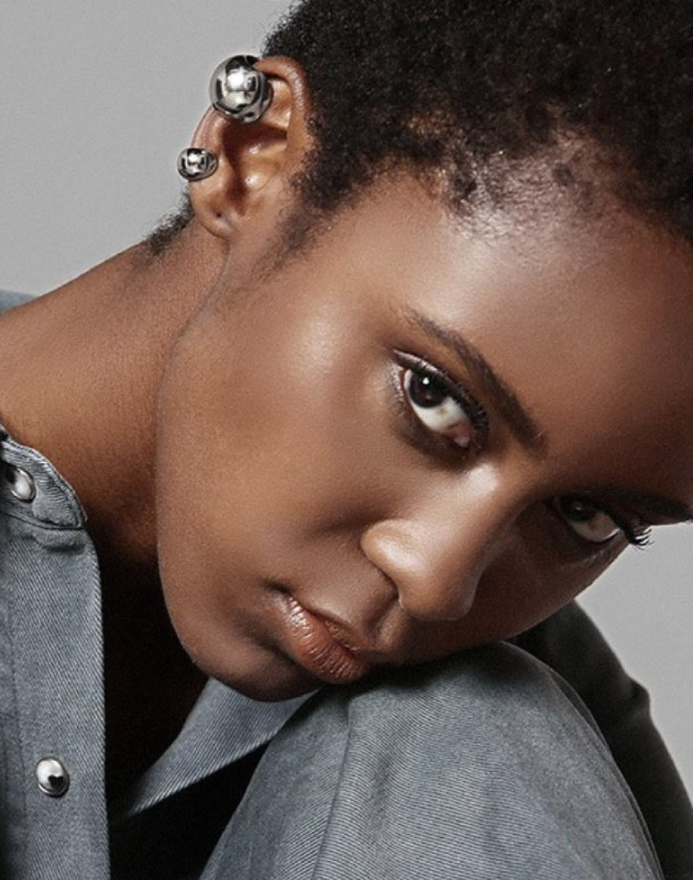 VICKIE Silver Ear Cuff | Small Size VICKIE Silver Ear Cuff | Small Size