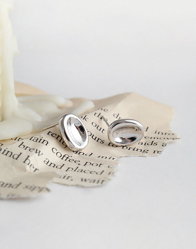 DAWN Sterling Silver Stud Earrings