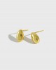 GIA Gold Vermeil Stud Earrings
