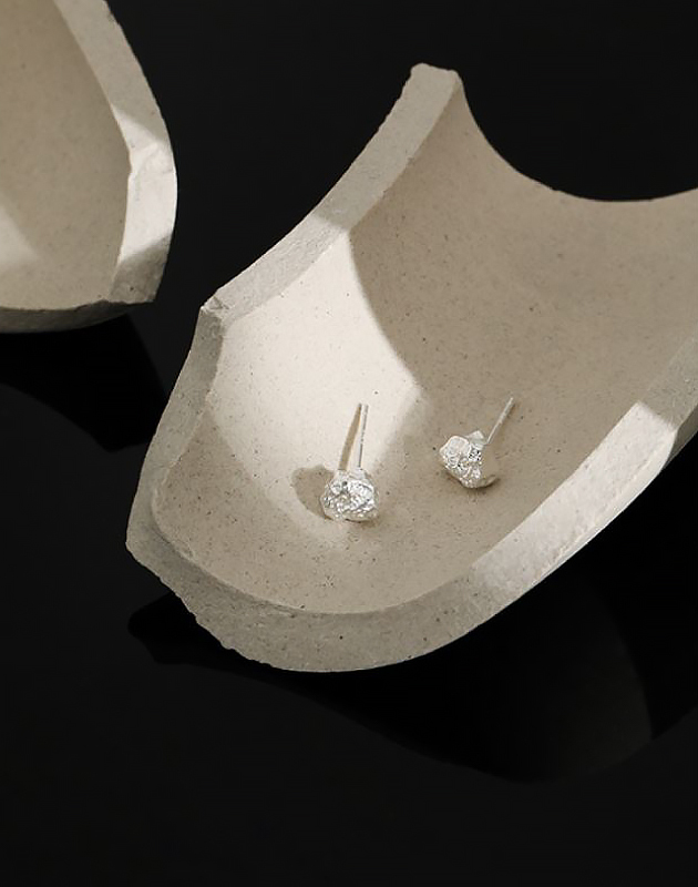 JESS Sterling Silver Stud Earrings