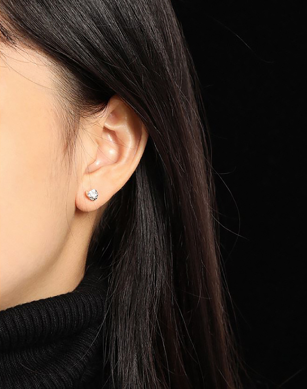 JESS Sterling Silver Stud Earrings