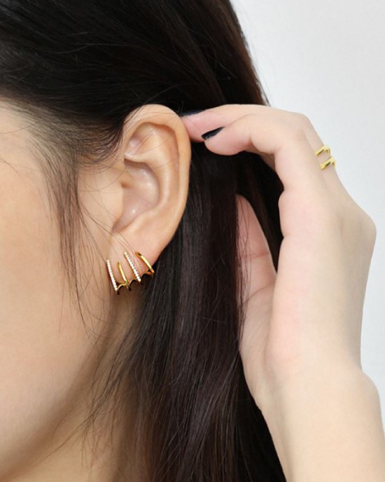 LILITH Gold Vermeil Earrings
