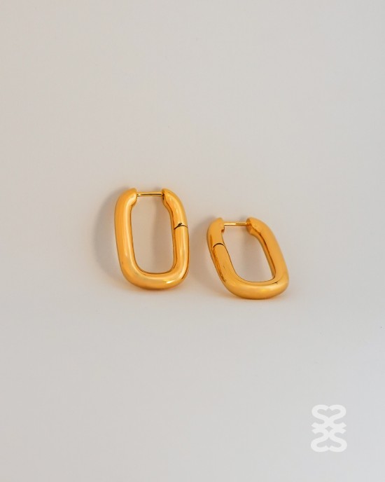 IVY Gold Hoop Earrings