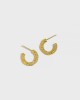 KIARA Gold Vermeil Hoop Earrings