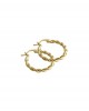 MADELINE Gold Vermeil Hoop Earrings