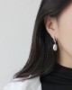SOPHIA Silver Baroque Pearl Earrings