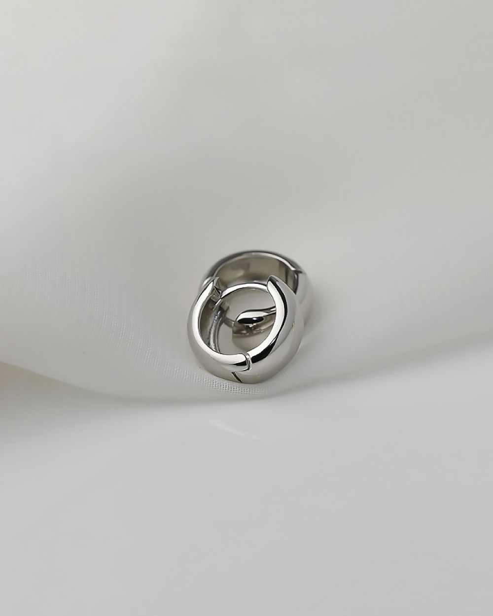 Mia Huggie Hoop Earrings | Made in Korea | Dainty Jewellery