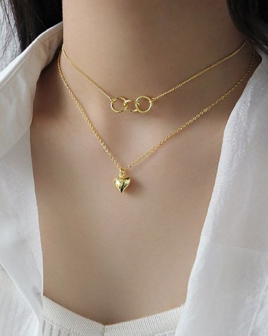 AIKO Gold Vermeil Necklace