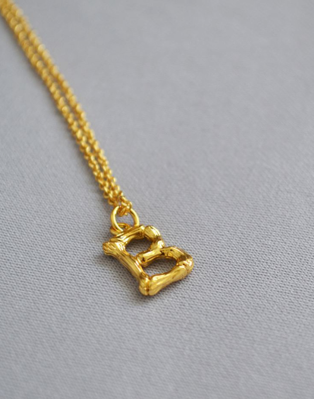 ALPHABET Necklace | Letter B
