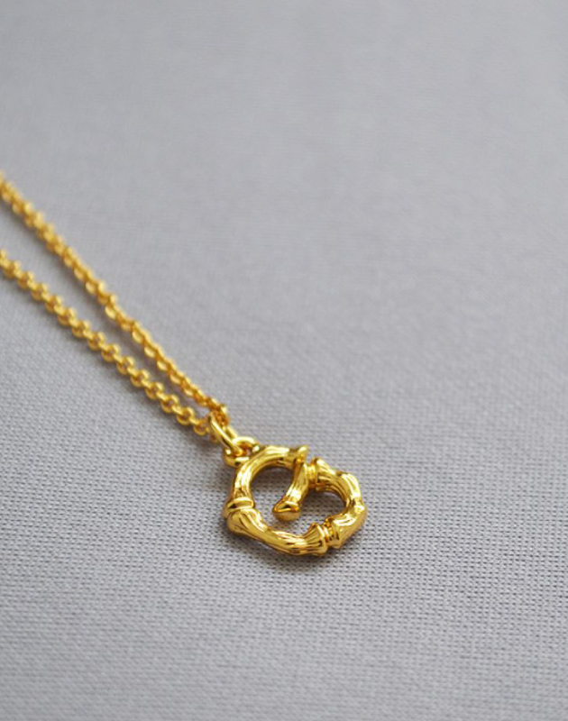 ALPHABET Necklace | Letter G