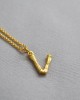 ALPHABET Necklace | Letter V