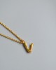ALPHABET Necklace | Letter V