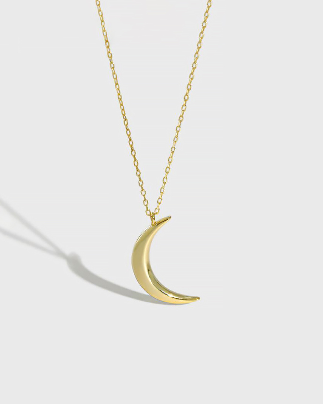 CRESCENT Gold Vermeil Necklace