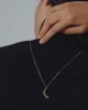 CRESCENT Sterling Silver Necklace