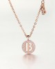 DIAMOND ALPHABET Necklace | Letter B