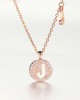 DIAMOND ALPHABET Necklace | Letter J
