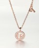 DIAMOND ALPHABET Necklace | Letter P