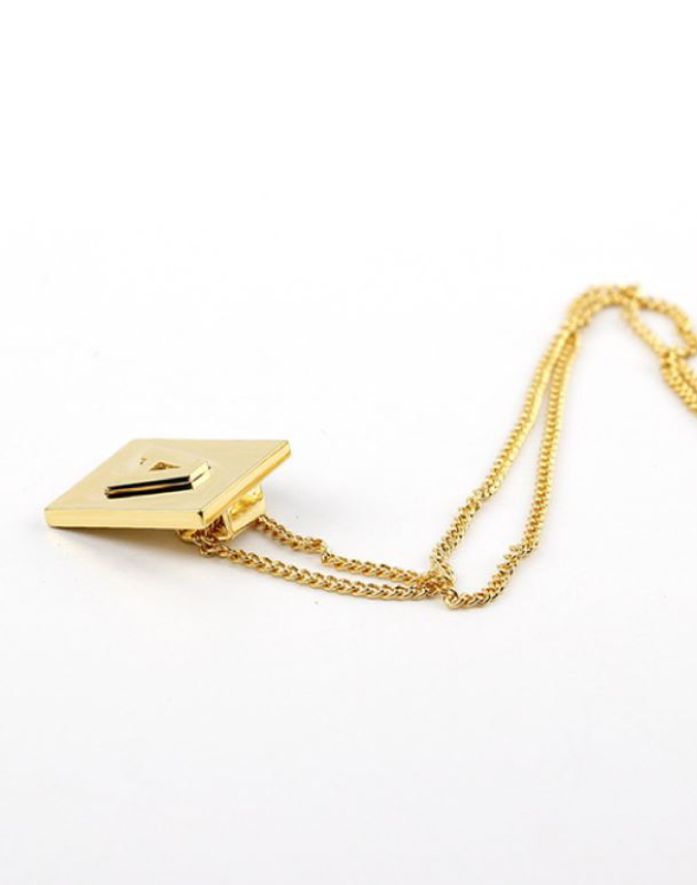 INITIAL Necklace | Letter A