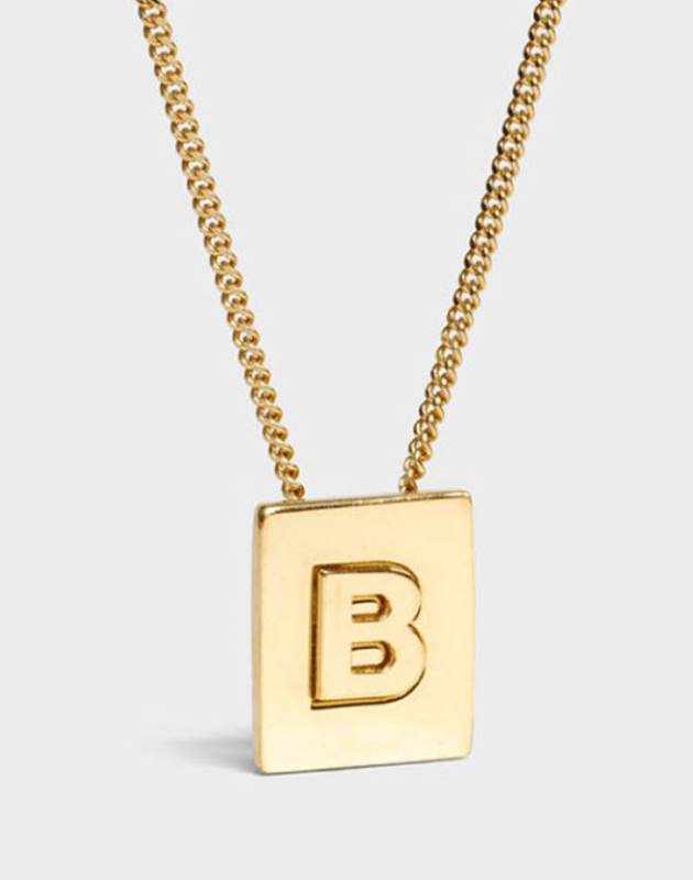 INITIAL Necklace | Letter B