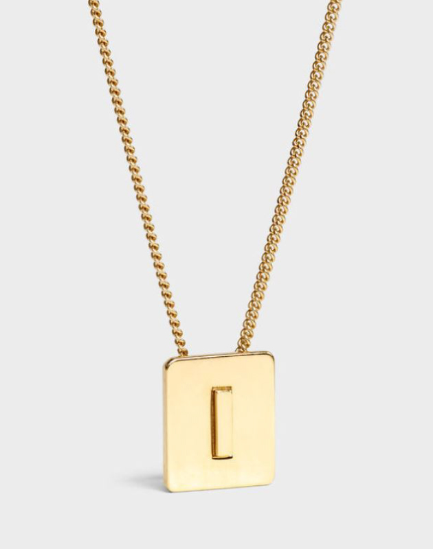INITIAL Necklace | Letter I