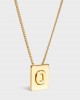 INITIAL Necklace | Letter O
