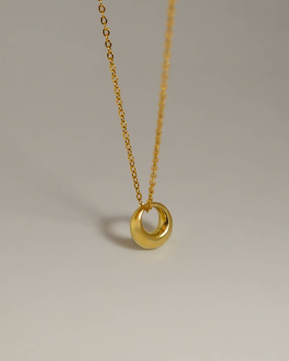 La Luna Gold Vermeil Necklace