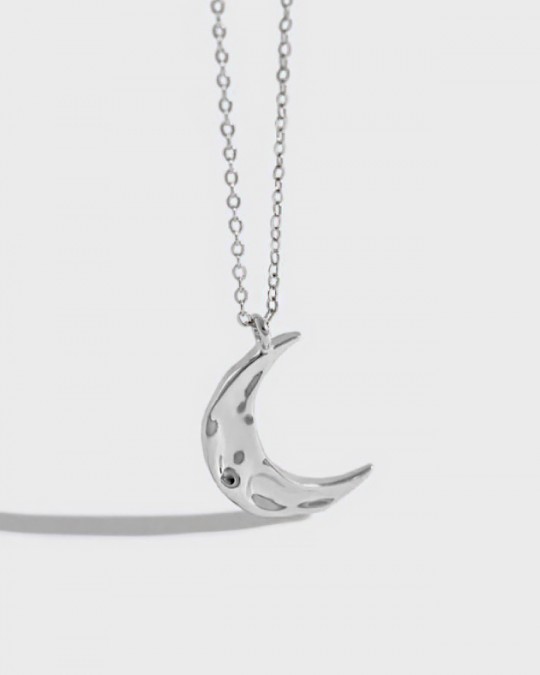 MOON Sterling Silver Necklace