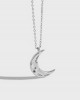 MOON Sterling Silver Necklace