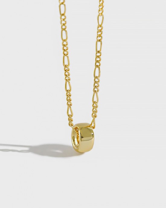 NAOMI 18k Gold Vermeil Pendant Necklace 