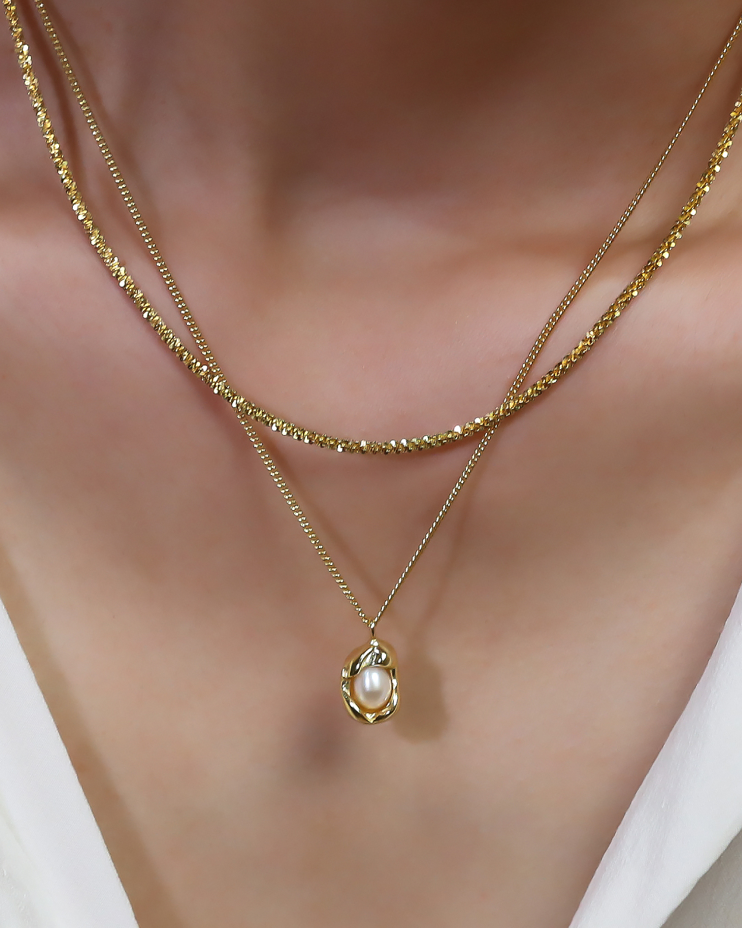 GABRIELLA Gold Vermeil Chain Choker GABRIELLA Gold Vermeil Chain Choker