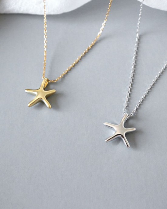 STARFISH Sterling Silver Necklace