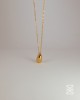 TEARDROP Gold Vermeil Necklace