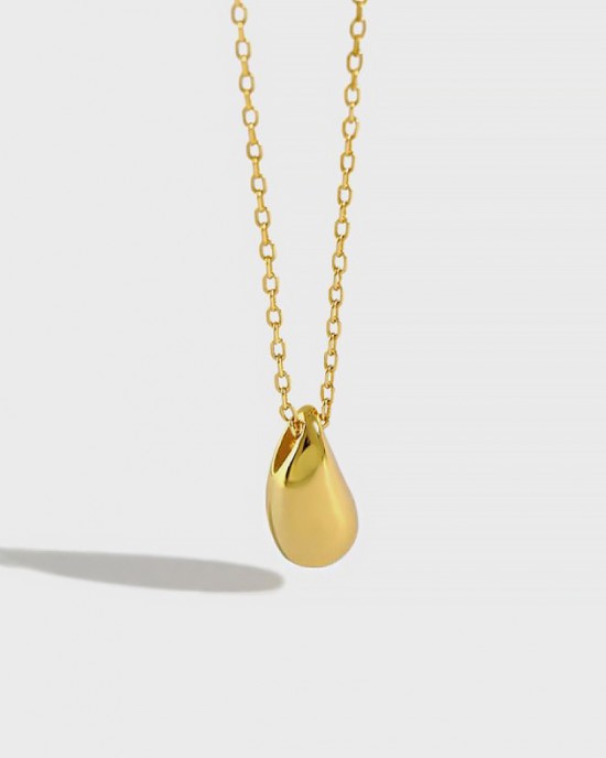 TEARDROP 18k Gold Vermeil Pendant 