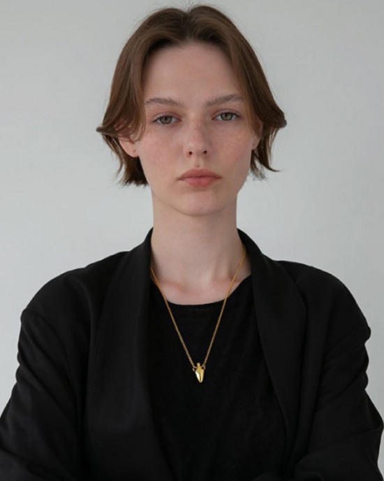 VASE Gold Pendant Necklace | INXSKY