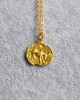 CAPRICORN Zodiac Coin Necklace