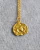 TAURUS Zodiac Coin Necklace