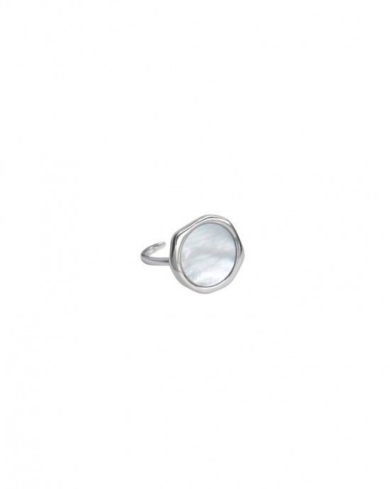 APHRODITE Sterling Silver Nacre Ring
