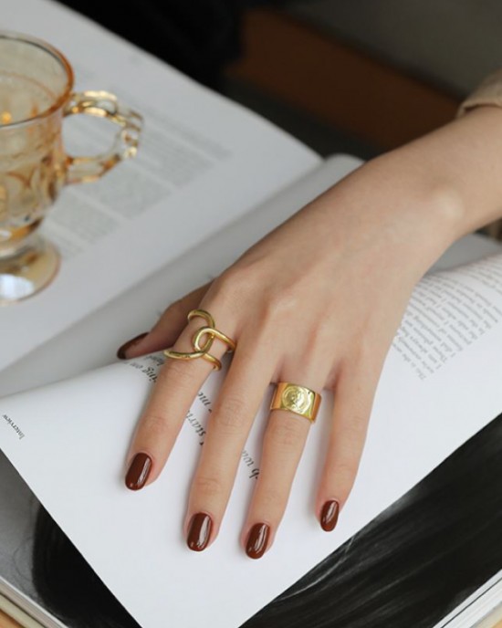 boyfriend stacker ring