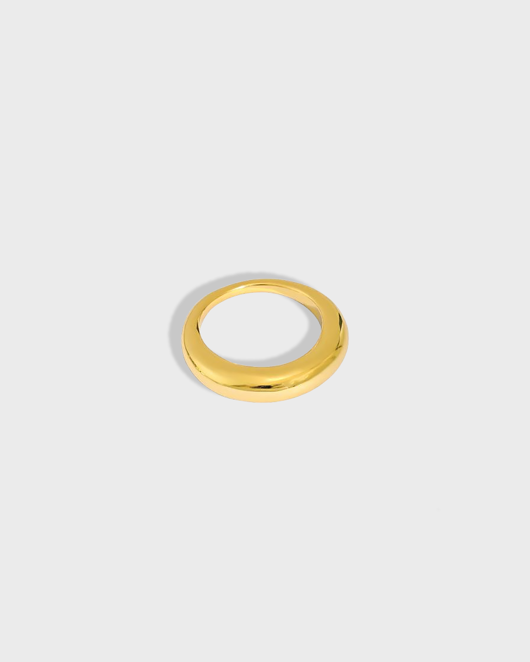Ivy Crystal Gold Vermeil Ring